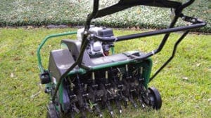 lawn maintenance process