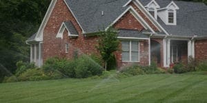 Sprinkler systems for landscape maintenance